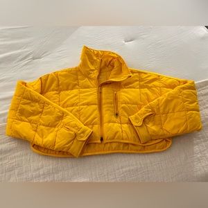 Free people cropped puffer